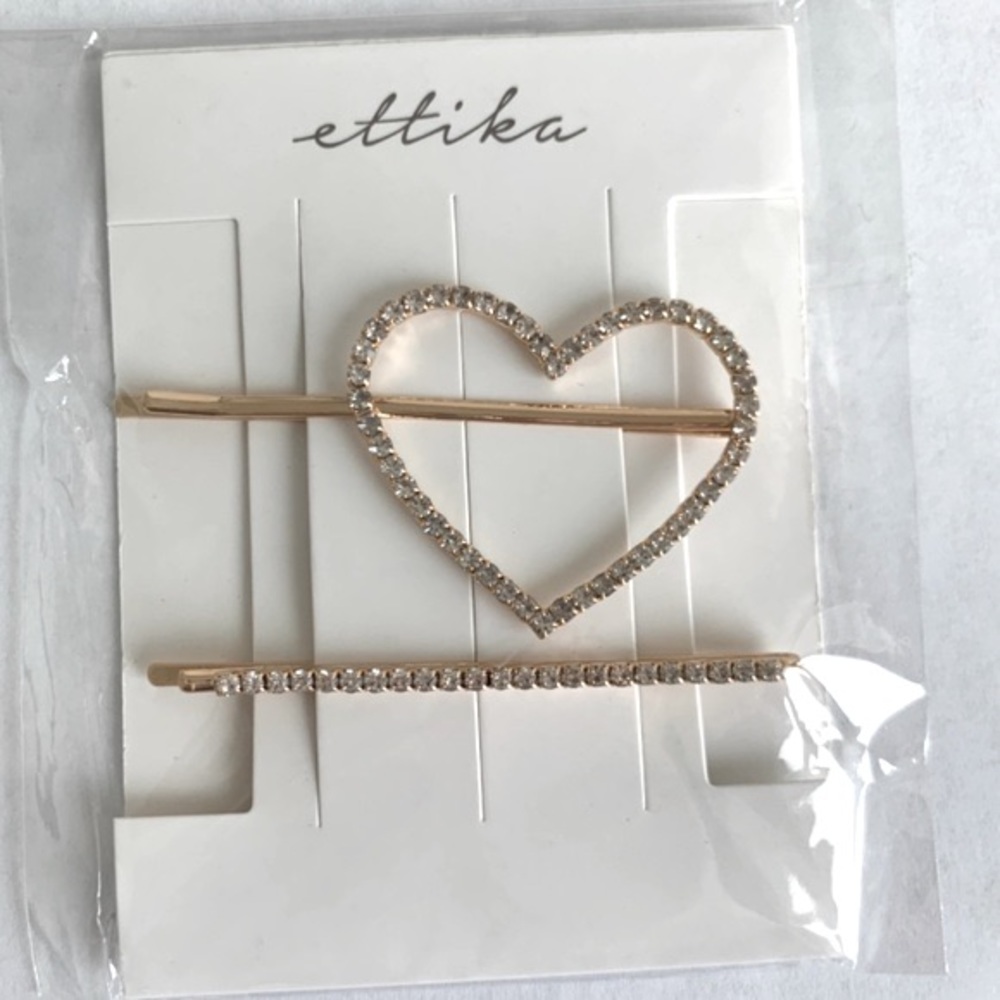 🆕 Gold Plated Hair Pin Set By Ettika